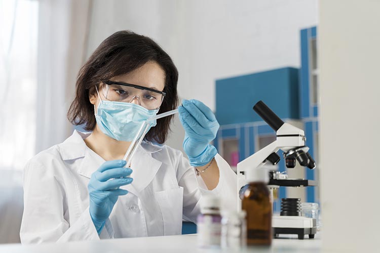 Exames e procedimentos de laboratório para animais