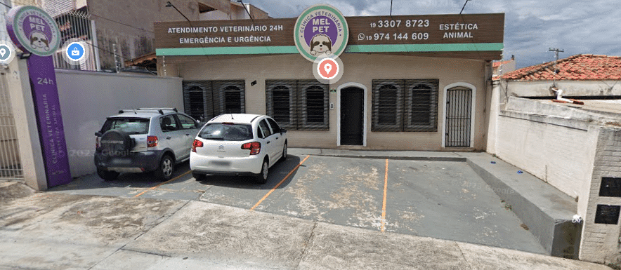 Mel Pet Campinas, fachada da clínica